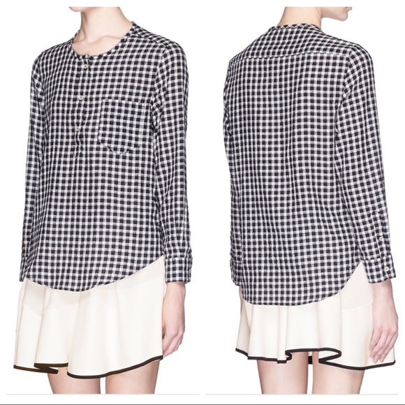 Isabel Marant Tops - Isabel Marant Etoile Reese gingham top shirt XS